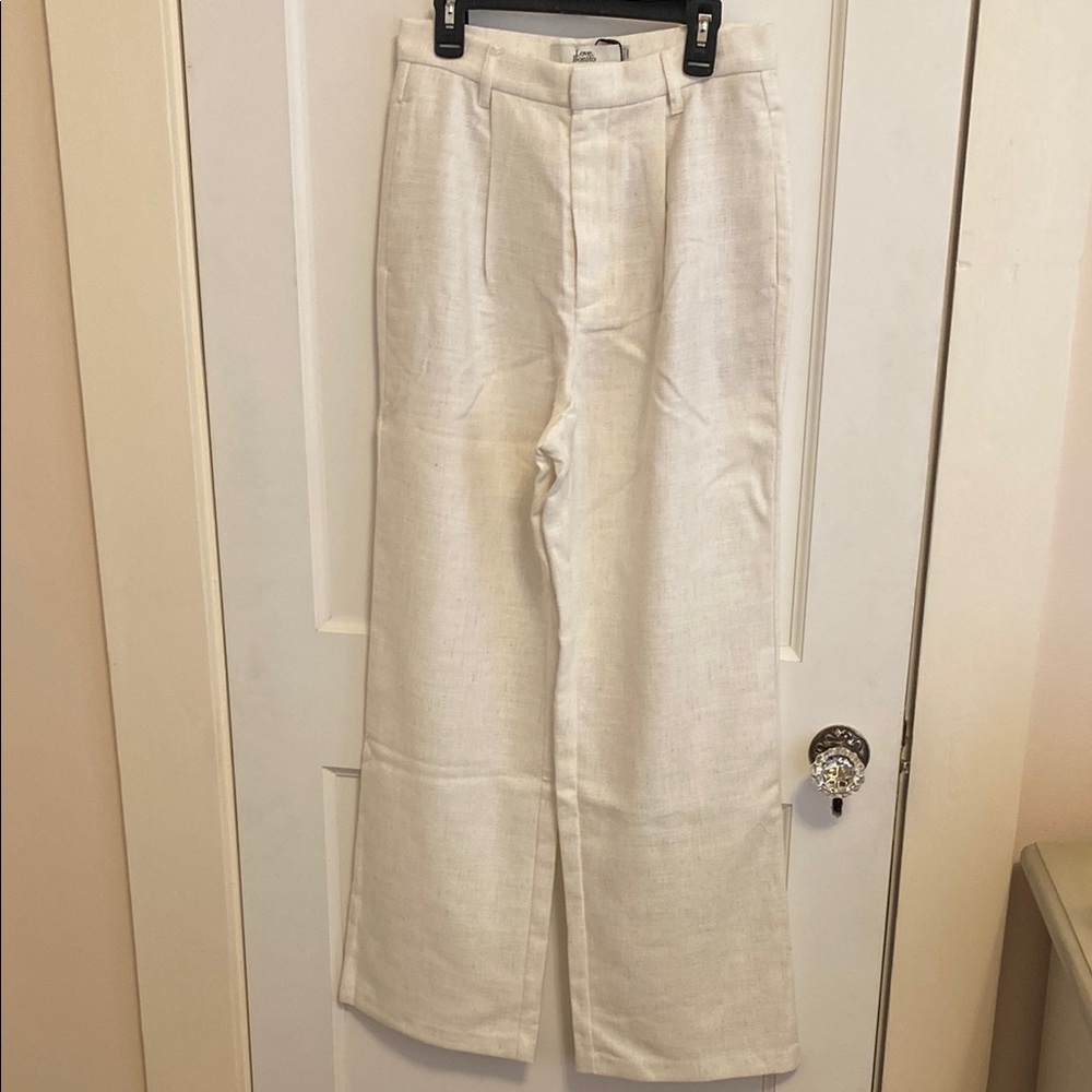 Love, Bonito Textured Straight Leg Women's Pants